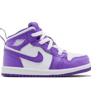 Nike Baby/toddler Mid Purple Jordan Venom